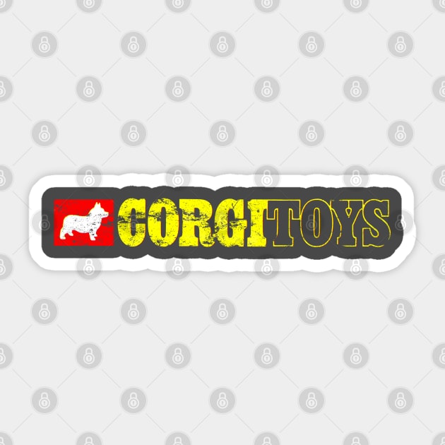 Corgi Toys Sticker by retrorockit